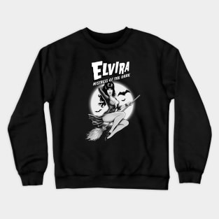 Elvira Halloween Crewneck Sweatshirt